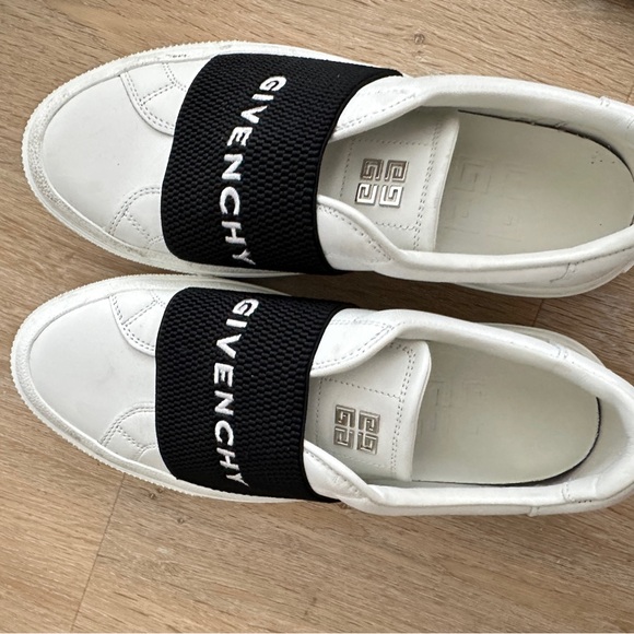 Size 7.5 - Givenchy City Court Webbing White - Picture 6 of 13